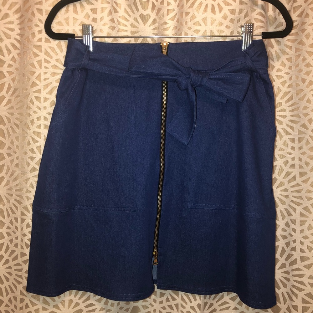 River Island denim skirt